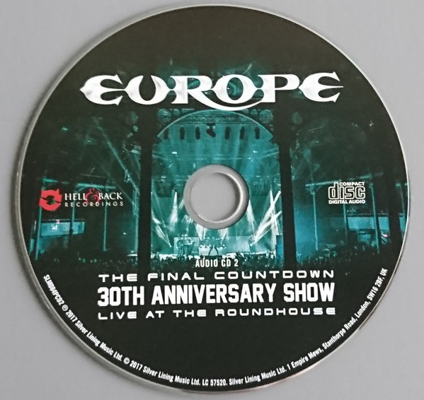 Europe  The Final Countdown; 30th Anniversary Show : CD2